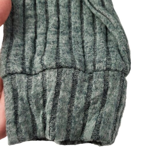 Zeagoo Womens Ribbed Knit Long Sleeve Crop Top - XL Evergreen Soft & Cozy - Picture 2 of 10